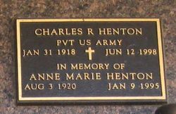 Charles R Henton 