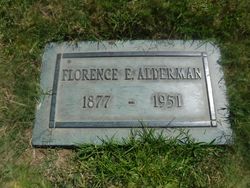 Florence E <I>Sherman</I> Alderman 
