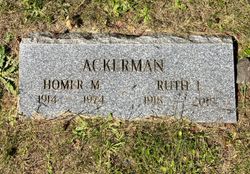 Ruth Irene <I>King</I> Ackerman 