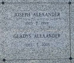 Gladys Alvina <I>Nephew</I> Alexander 