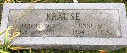 Rose M “MaMa” <I>Cupp</I> Krause 