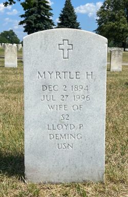 Myrtle H Deming 