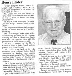 Henry G. Leider 