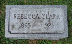 Rebecca M. <I>Roby</I> Clark 