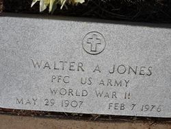 PFC Walter A Jones 