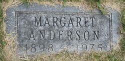 Margaret M. <I>Barret</I> Anderson 
