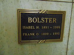 Isabel H <I>Winterbottom</I> Bolster 