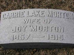 Carrie Jane <I>Lake</I> Morton 