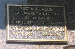Evelynne <I>Heller</I> Balch 
