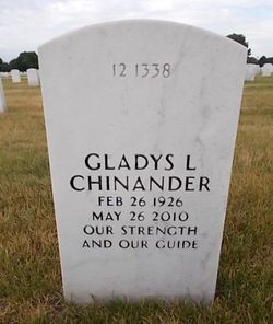 Gladys Lucille <I>Aase</I> Chinander 