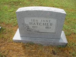 Ida Jane <I>Smith</I> Hatcher 