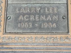 Larry Lee Acreman 