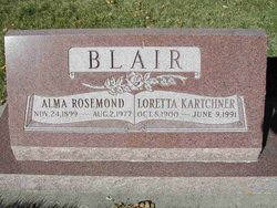 Alma Rosemond Blair 