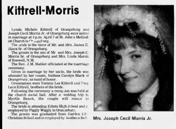 Lynda Michele <I>Kittrell</I> Morris 