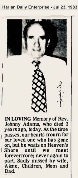 Rev Johnny Adams 