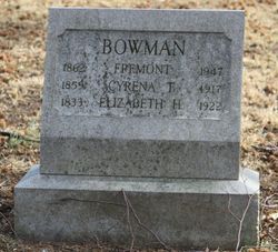 Fremont Bowman 
