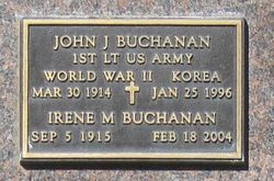 John J Buchanan 