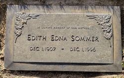 Edith Edna <I>Duncan</I> Sommer 