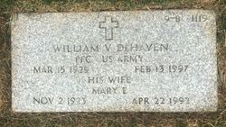 PFC William V. DeHaven 