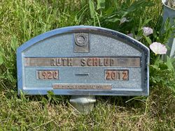 Ruth Louise <I>Thayer</I> Schlup 