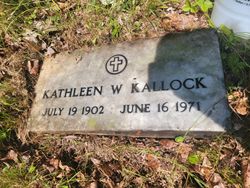 Kathleen <I>Whalen</I> Kallock 