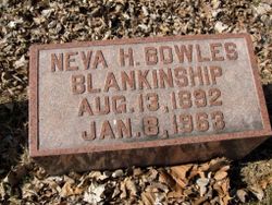 Neva H <I>Bowles</I> Blankinship 