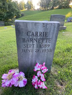 Carrie <I>Jenkins</I> Barnette 