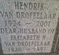 Hendrik VanDroffelaar 