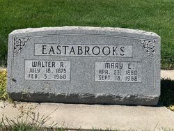 Mary Edith <I>Whipkey</I> Eastabrooks 