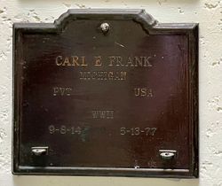 Carl E Frank 