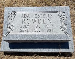 Ada Estelle Rowden 