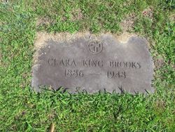 Clara Edith <I>King</I> Brooks 