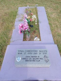Tina Christine <I>Allen</I> Cox 