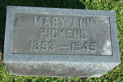 Mary Ann “Mollie” <I>Colvett</I> Pickens 