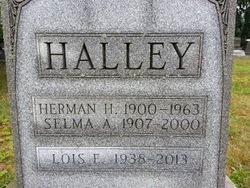 Selma A <I>Loeppke</I> Halley 