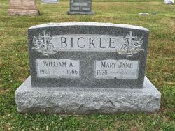 Mary Jane <I>Butterbaugh</I> Bickle 