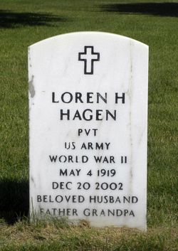 PVT Loren Hubbard Hagen 