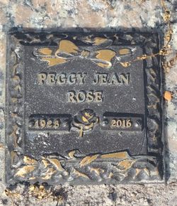 Peggy Jean <I>Tuggle</I> Rose 