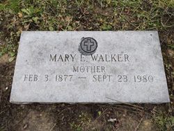 Mary Elizabeth <I>Williams</I> Walker 