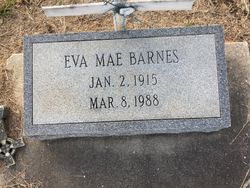 Eva Mae <I>Cromer</I> Barnes 