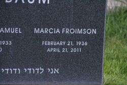 Marcia P. <I>Froimson</I> Baum 