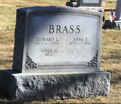 Anna E <I>Clark</I> Brass 
