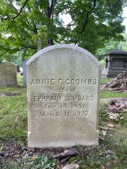 Annie Folger <I>Coombs</I> Lombard 