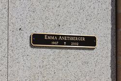 Emma M. <I>Hanisko</I> Anetsberger 