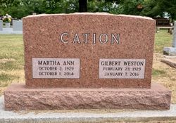 Gilbert Weston “(Gib)” Cation 