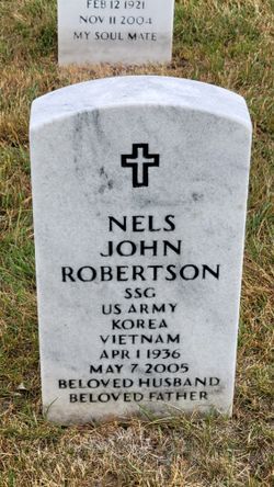 S Sgt. Nels John Robertson 