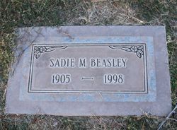 Sadie Martha <I>Saunders</I> Beasley 