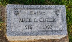 Alice Elizabeth <I>Richardson</I> Cutler 