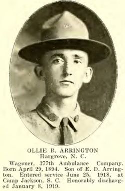 Ollie Bernard Arrington Sr.