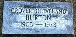 Grover Cleveland Burton 